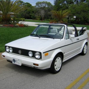 1987 volkswagen cabriolet photo